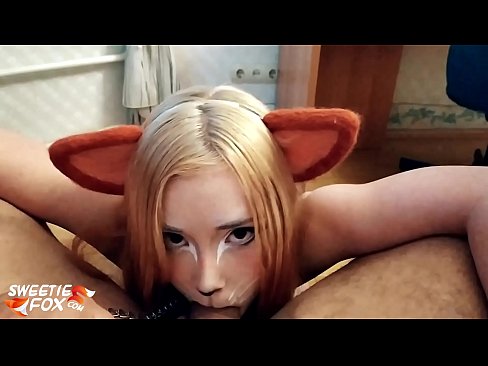 ❤️ Kitsune фурӯ дик ва кончаҳои дар даҳони вай ❤️❌ Порнои мақъад дар мо ❌❤